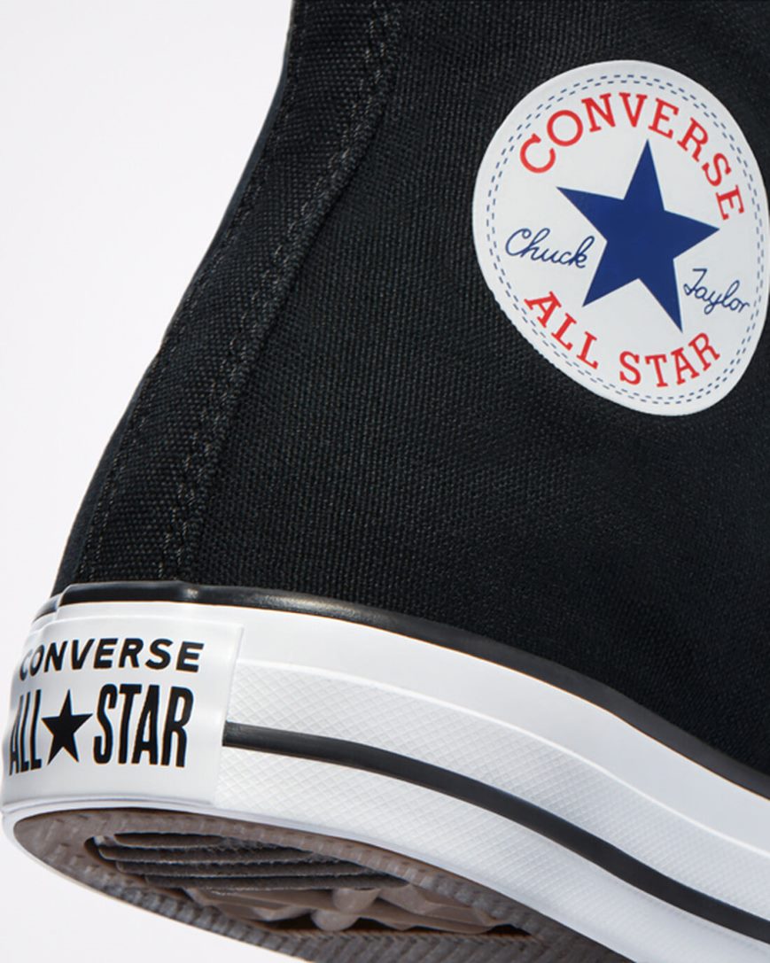 Men's Converse Chuck Taylor All Star Classic High Top Shoes Black | AU 461CEK